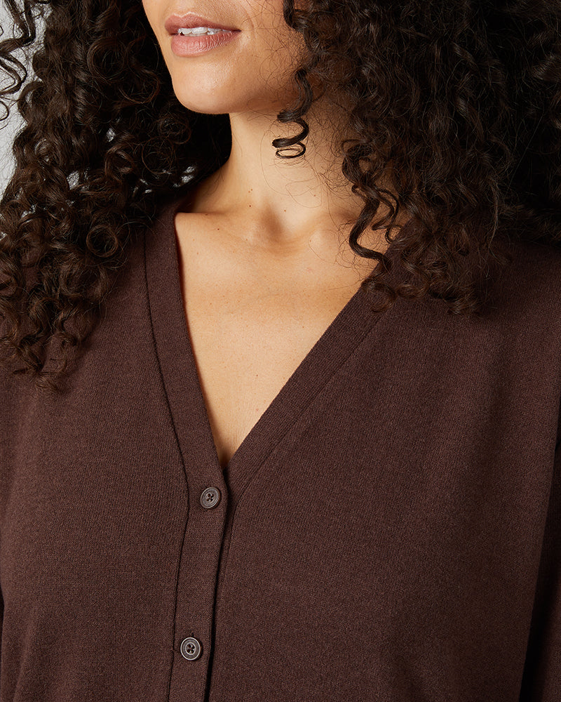 WOMEN'S SOFT SWEATER KNIT CARDIGAN